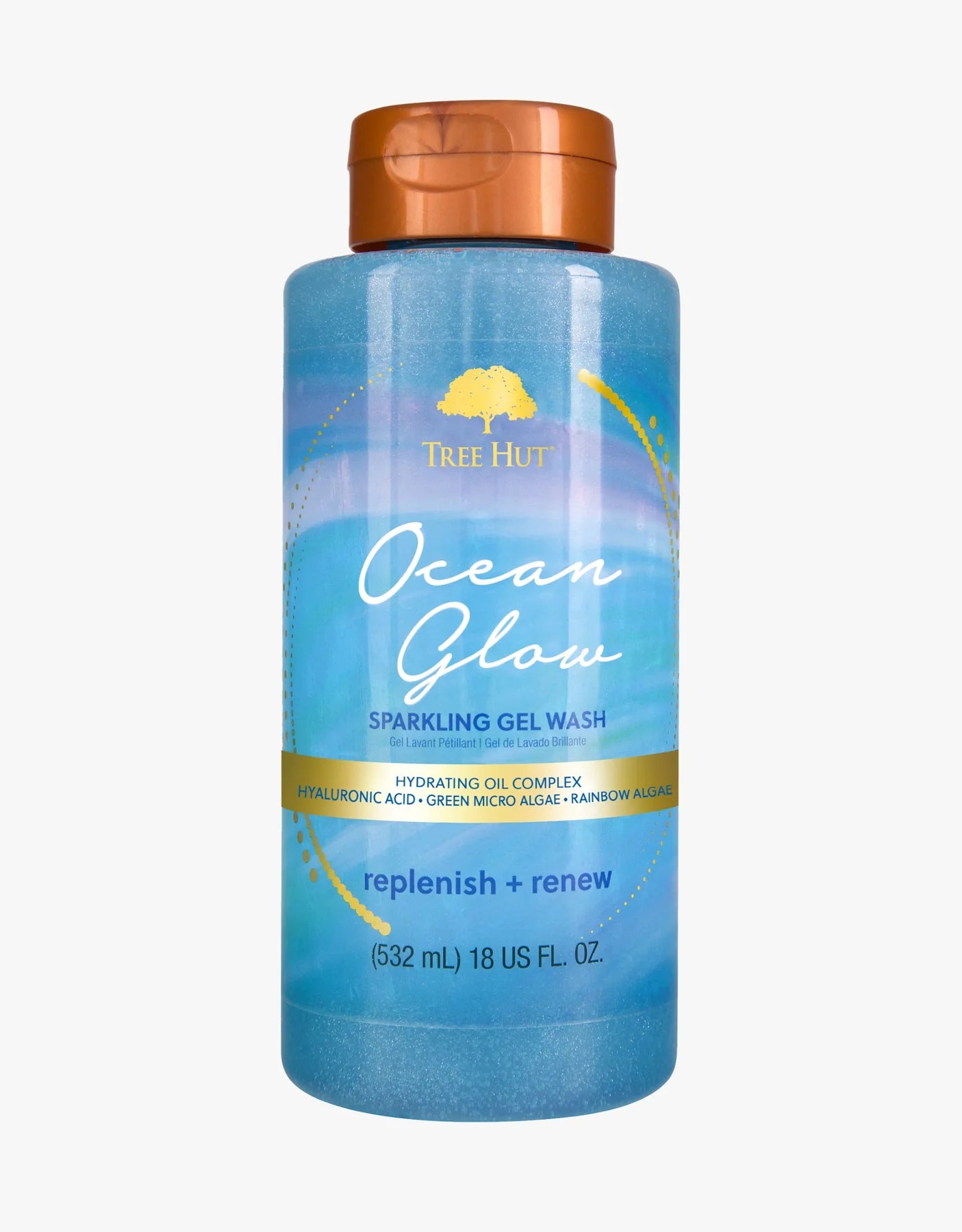 Tree Hut Ocean Glow Hydrating Foaming Gel Body Wash