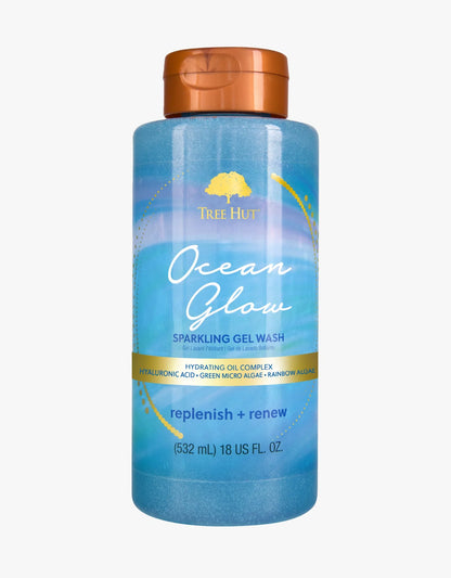 Tree Hut Ocean Glow Hydrating Foaming Gel Body Wash
