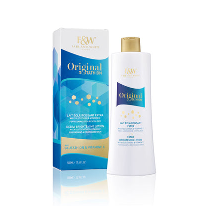 Fair & White Original Glutathion Extra Brightening Body Lotion with Vitamin C – 500ml
