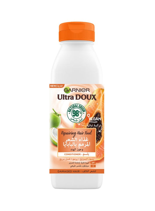 Garnier Ultra Doux Papaya Repairing Hair Food Conditioner – 350 ml