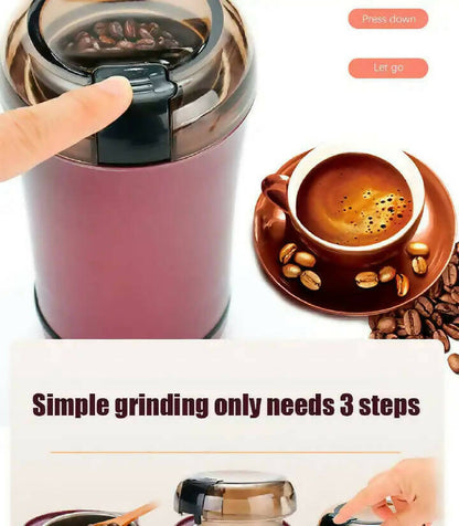 Electric Grinder for Super Fine Grinding – Multi-Purpose Grain, Coffee, Spice, and Baby Food Blender