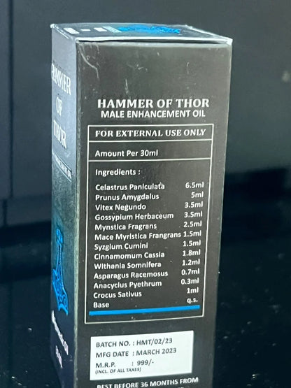 Hammor of Thor Male Enhancement Oil