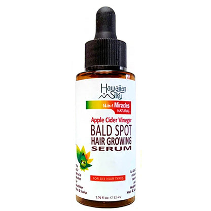 Hawaiian Silky 14-in-1 Miracles Natural Apple Cider Vinegar Bald Spot Hair Recovery Serum