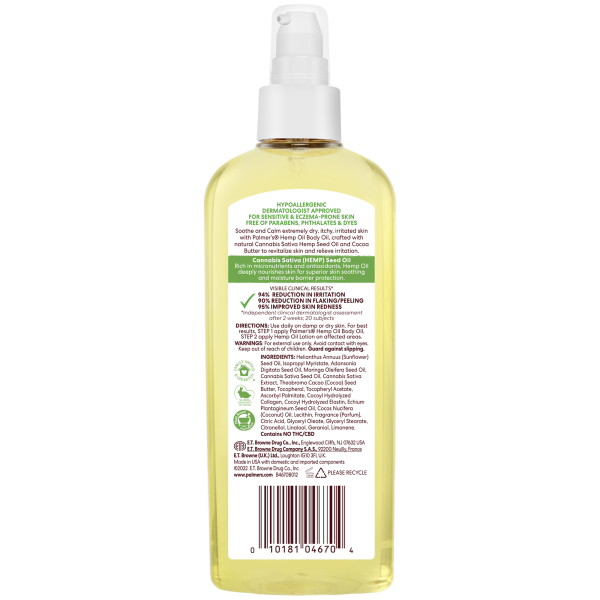 Palmer’s Hemp Oil Relief Body Oil