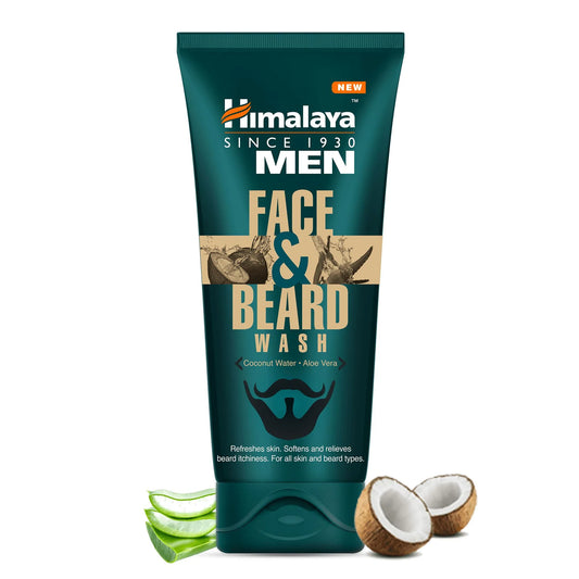 Himalaya Men Face & Beard Wash – 100ml