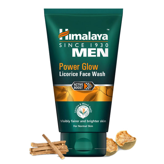 Himalaya Men Power Glow Licorice Face Wash – 100ml