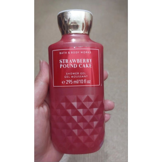 Bath & Body Works Strawberry Pound Cake Shower Gel