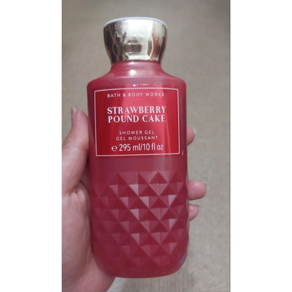 Bath & Body Works Strawberry Pound Cake Shower Gel