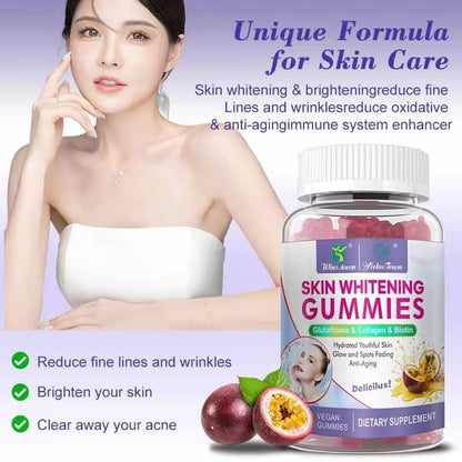 Daynee Skin care supplement gummies to lighten the skin vitamins glutathiones collagen glow gummies for skin