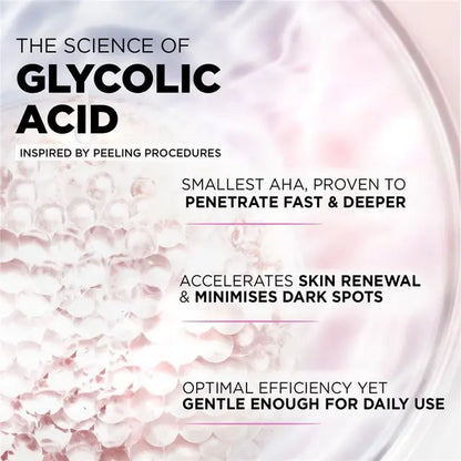 L'Oréal Paris Glycolic Bright Glowing Daily Cleanser Foam with Glycolic Acid – 100ml