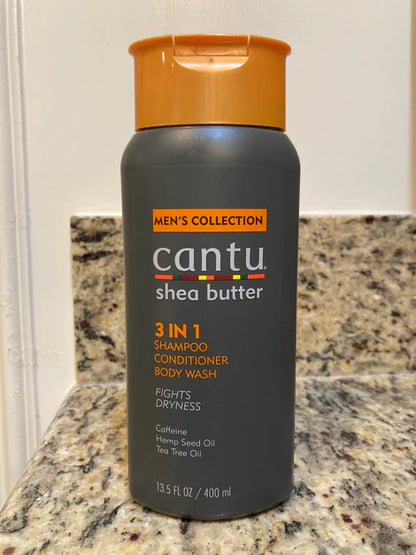 Cantu Shea Butter 3-in-1 Shampoo, Conditioner & Body Wash