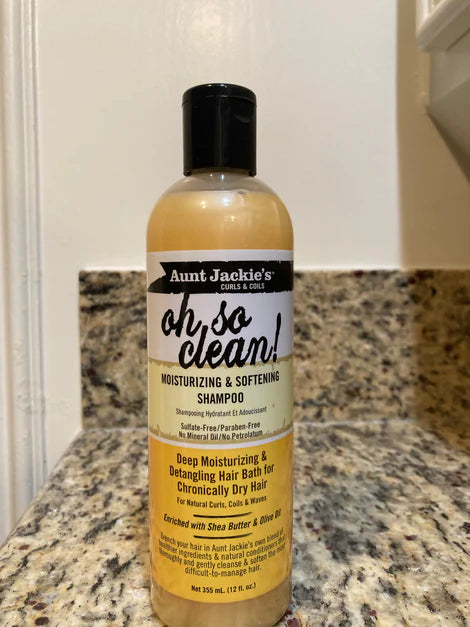 Aunt Jackie’s Oh So Clean! Moisturizing & Softening Shampoo