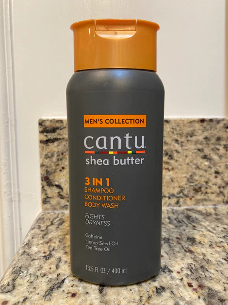 Cantu Shea Butter 3-in-1 Shampoo, Conditioner & Body Wash
