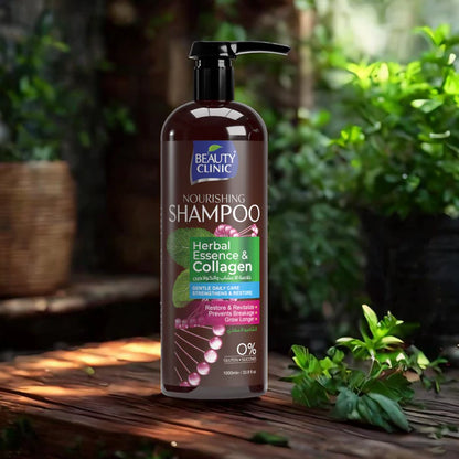 Beauty Clinic Nourishing Shampoo – Herbal Essence & Collagen – 1000ML