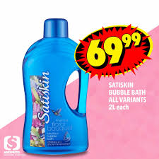 Satiskin Floral Bouquet Luxurious Bubble Bath 2L.