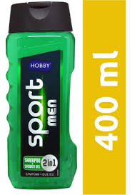 Hobby Sports 2-In-1shower Gel And Shampoo For Men