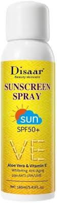 Disaar Sunscreen Spray SPF 50+, 160ml