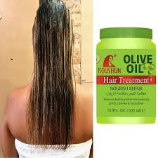 Roushun Olive Oil Hair Treatment 1000ml-Roushun