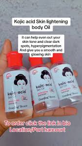 Guanjing kojic acid skin oil