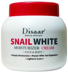 Disaar Beauty Skincare Snail White Moisturizing Cream Face & Body
