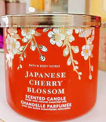 Bath & Body Works Japanese Cherry Blossom Scented Candle
