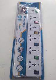 Marken 4-Way Extension with 2 USB Ports