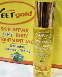 VEET GOLD skin repair body treatment oil 3 in 1, body treatment oilwhitening firming and toning