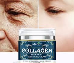 Mabox Collagen Day & Night Anti-Ageing Face Cream - 50ml