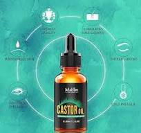 Mabox Castor Oil Stimulates Hair Grow For Eyelashes, Eyebrows, Hair -30ml