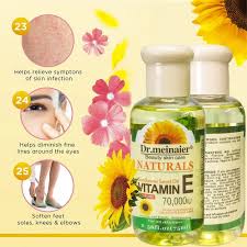 DR MEINAIER Sunflower Seed Vitamin E Oil 70,000 IU - 75ml