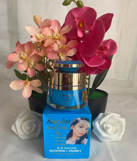 Snapchat Diamant Bleu Extra White Anti-Aging Glutathione Face Cream