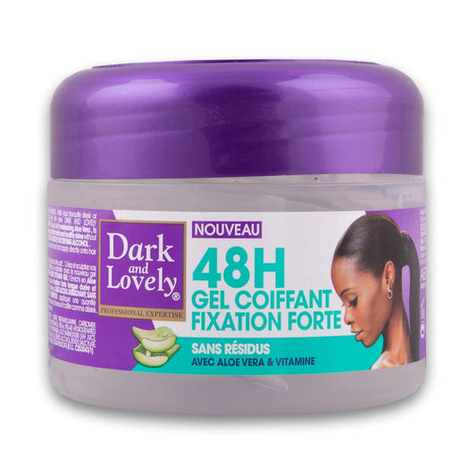 Dark & Lovely 48H Extra Hold Styling Gel with Aloe Vera & Vitamins – 250ml
