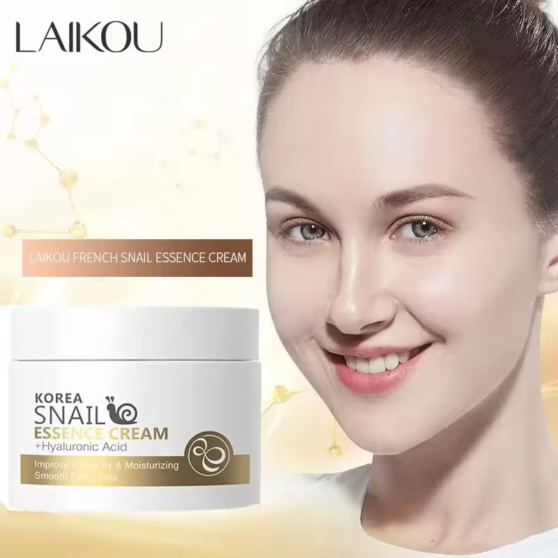 LAIKOU Korea Snail Essence Cream with Hyaluronic Acid