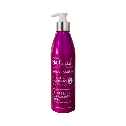 Half Cast Extra Fairness Clarifying Brightening Beauty Milk 450ml