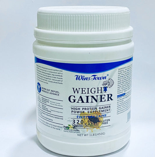 Wins Town Weight Gainer – High Protein Gainer Power Supplement (450 g)