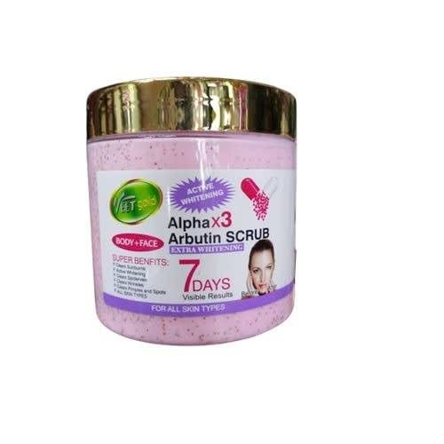 Veetgold Alpha Arbutin Face & Body Scrub