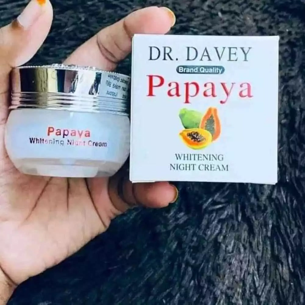 Dr. Davey Papaya Whitening Night Cream 25g