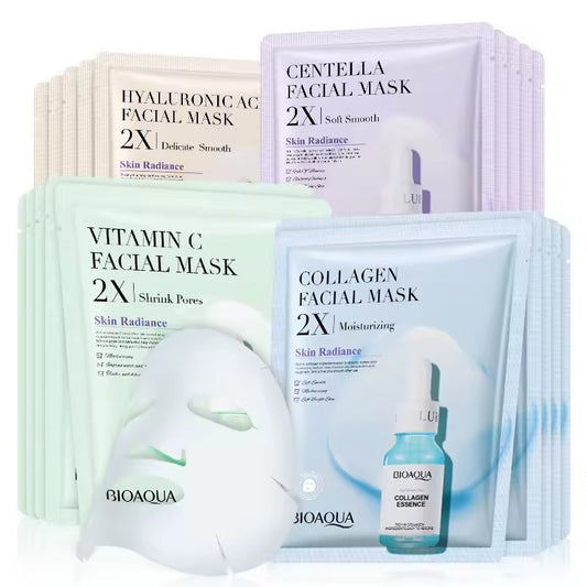BIOAQUA Centella Collagen Face Mask – 20pcs