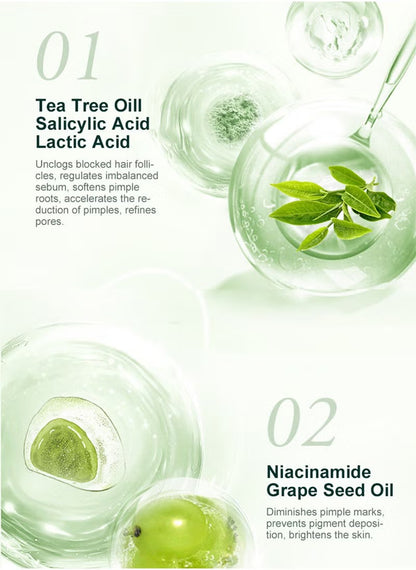 JoyPretty Acne Control Cream with Tea Tree Oil & Vitamin B3 (Niacinamide)