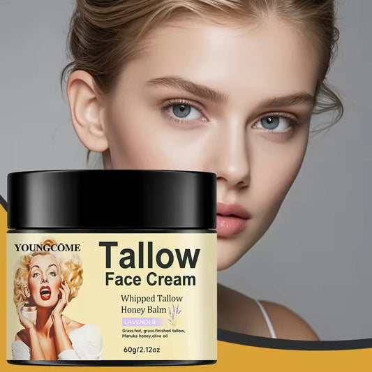 YOUNGCOME Whipped Tallow Honey Balm Face Cream