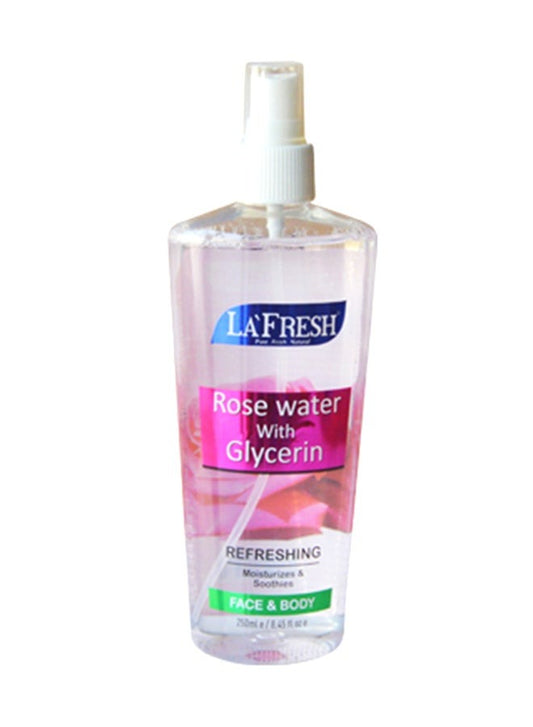 La'Fresh Rose Water with Glycerin – 250ml