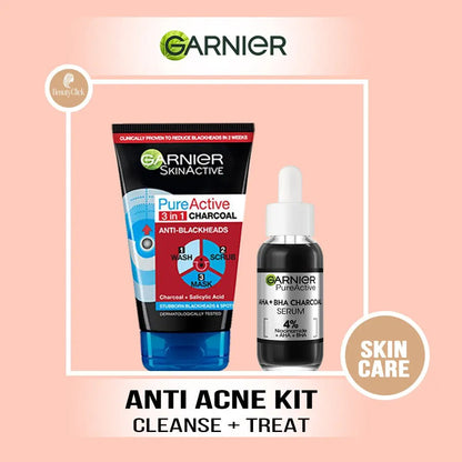 Garnier Anti-Acne Kit – Clear Pimple Fast