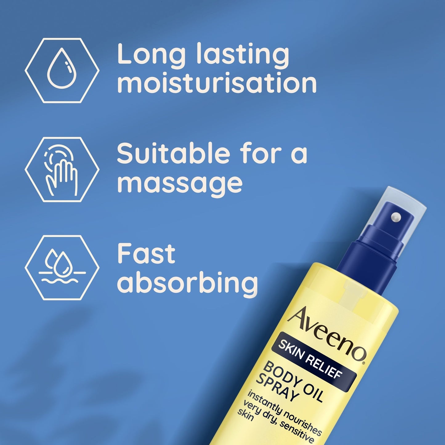 Aveeno Skin Relief Body Oil Spray – 200ml