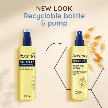Aveeno Skin Relief Body Oil Spray – 200ml