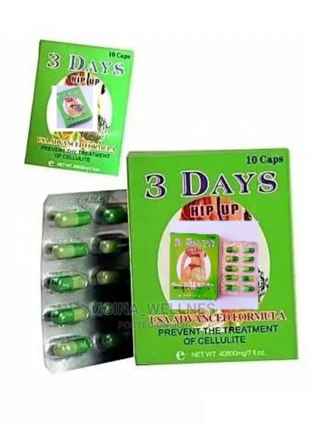 3 Days Hip/Butt Enlargement Capsules