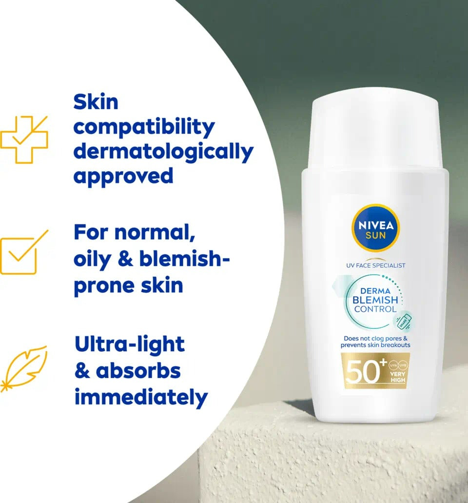 NIVEA Sun Blemish Control SPF 50+ 40ml