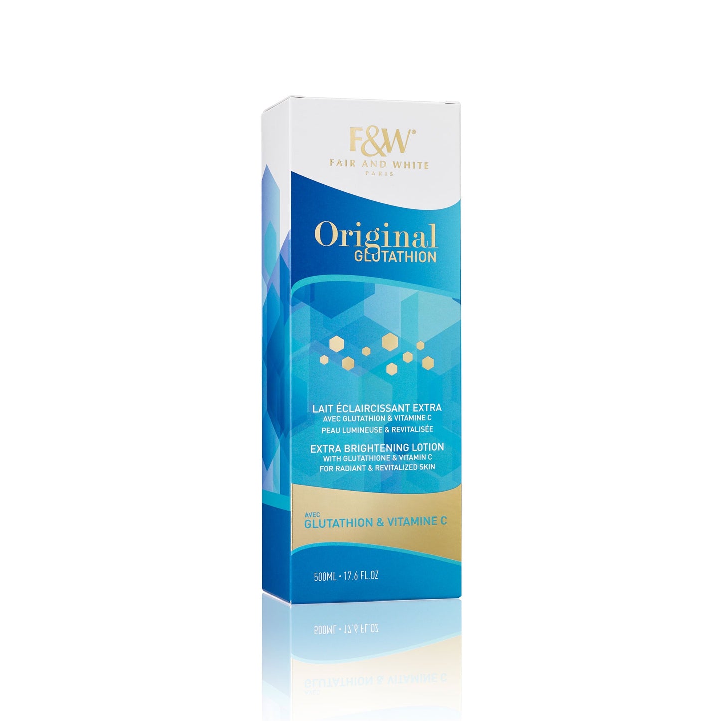 Fair & White Original Glutathion Extra Brightening Body Lotion with Vitamin C – 500ml