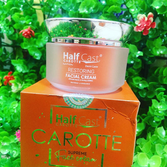 Half cast Carrot Restoring Facial Cream