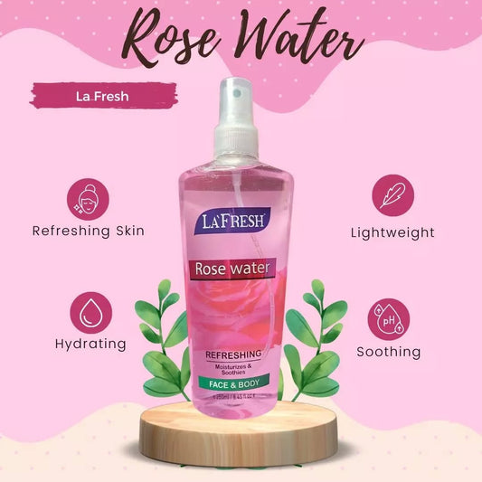 La'Fresh Rose Water – For Fresh and Glowing Skin