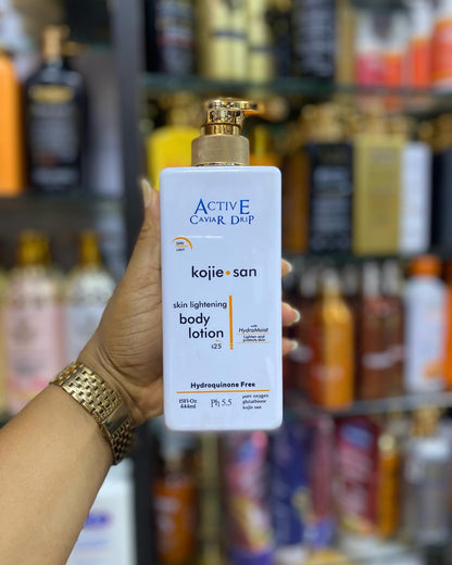 Active Caviar Drip Kojic Acid Skin Lightening Lotion